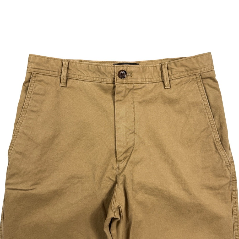 Banana Republic High Rise Authentic Chino Khaki Tan Pants Womens 6 Straight Leg